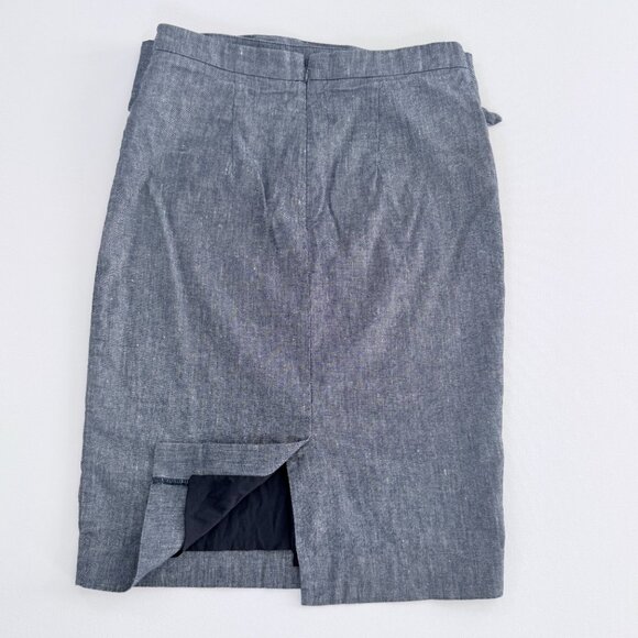 Ann Taylor Pencil Skirt with Waist Tie Detail - Picture 4 of 7